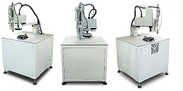 机器人自动锁螺丝机的机械手与PLC