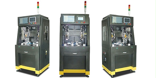 CCD八轴双工位手机智能锁付螺丝机